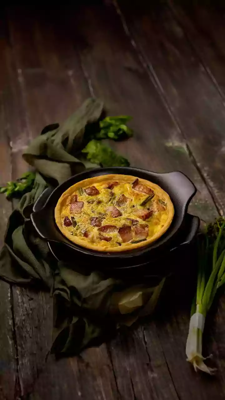 Quiche lorraine sem glúten fácil de preparar