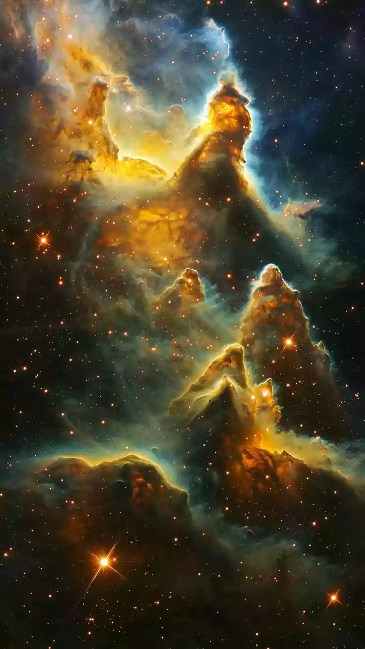 Fresh Cosmic Images Reveal Hidden Stars, Dust And Black Hole Activity