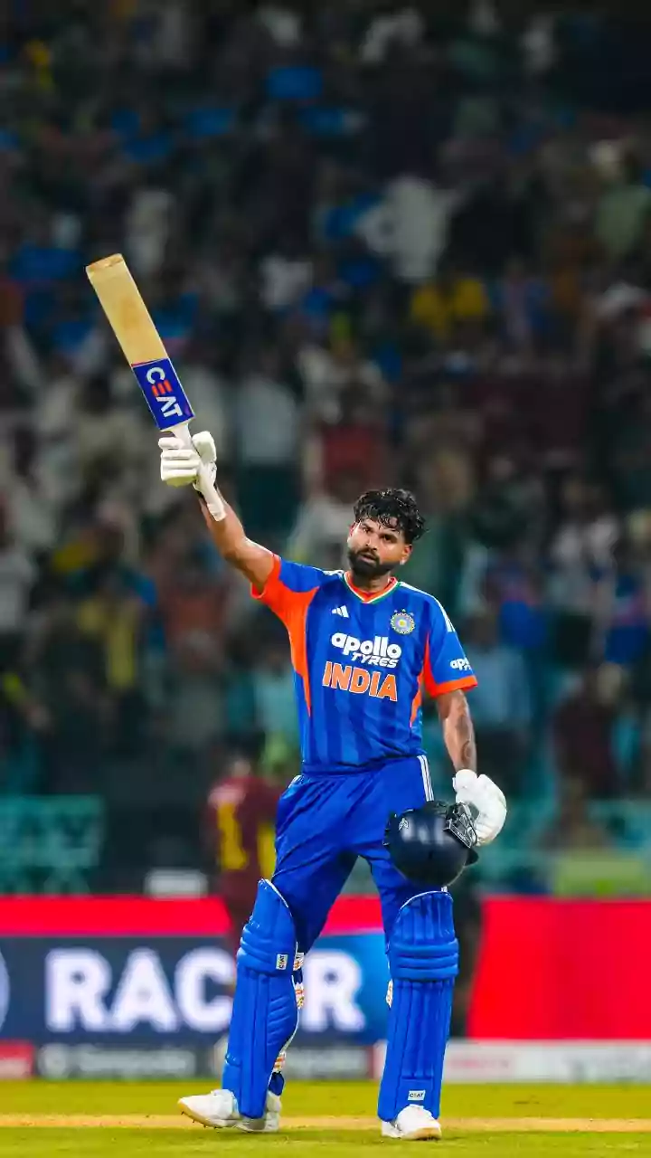 102* off 43! Major records Shreyas Iyer broke vs West Indies
