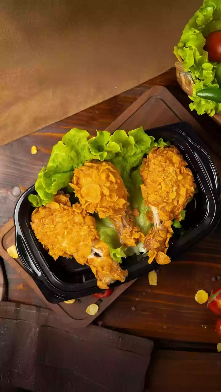 Tulipas de frango na air fryer com toque tailandês