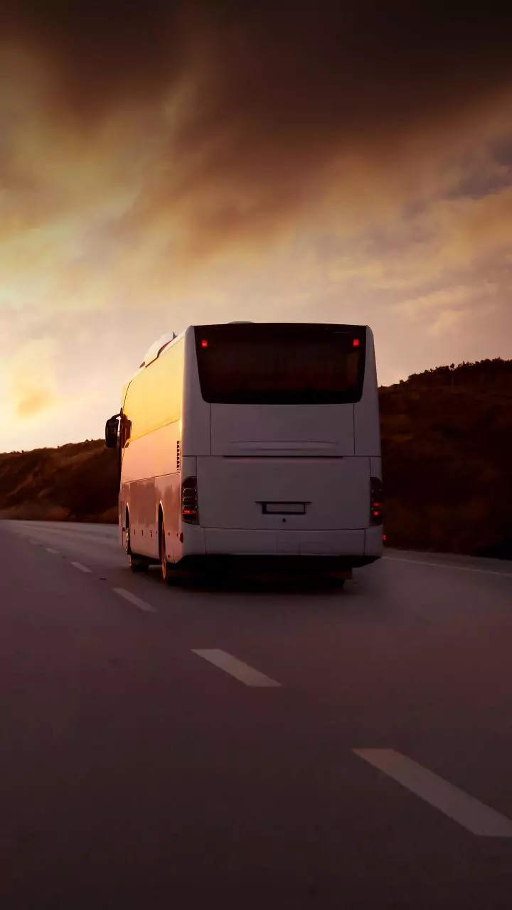 Private bus catches fire after touching live wire in Jaipur, two dead