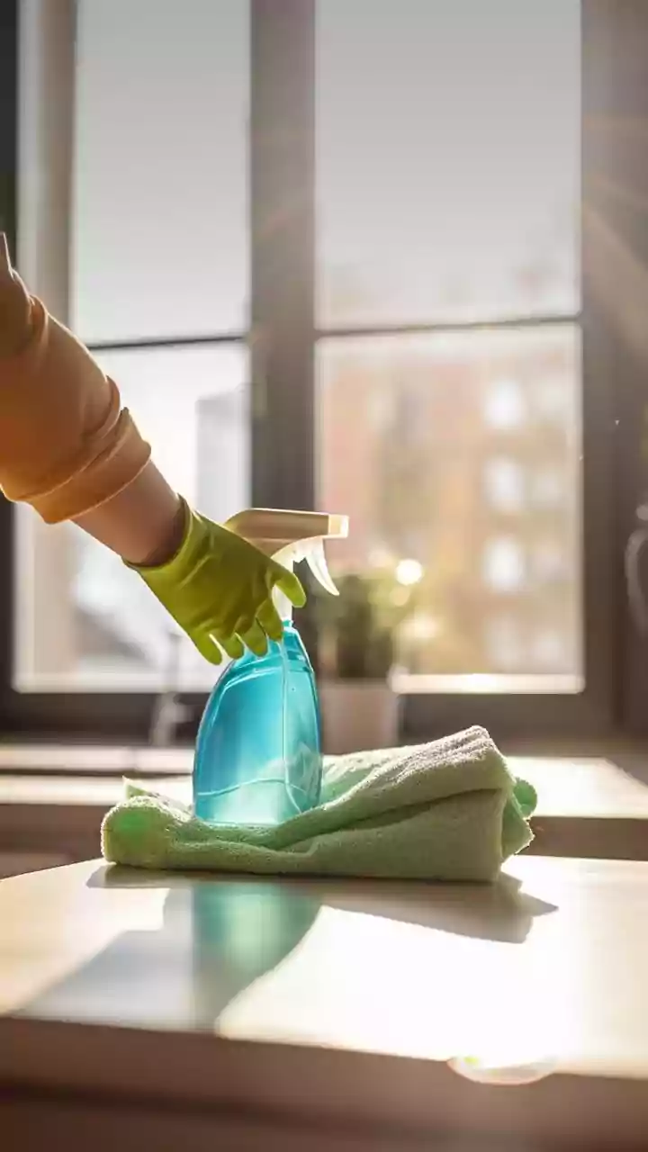 Clear Surfaces before Cleaning Them During a Fast Reset