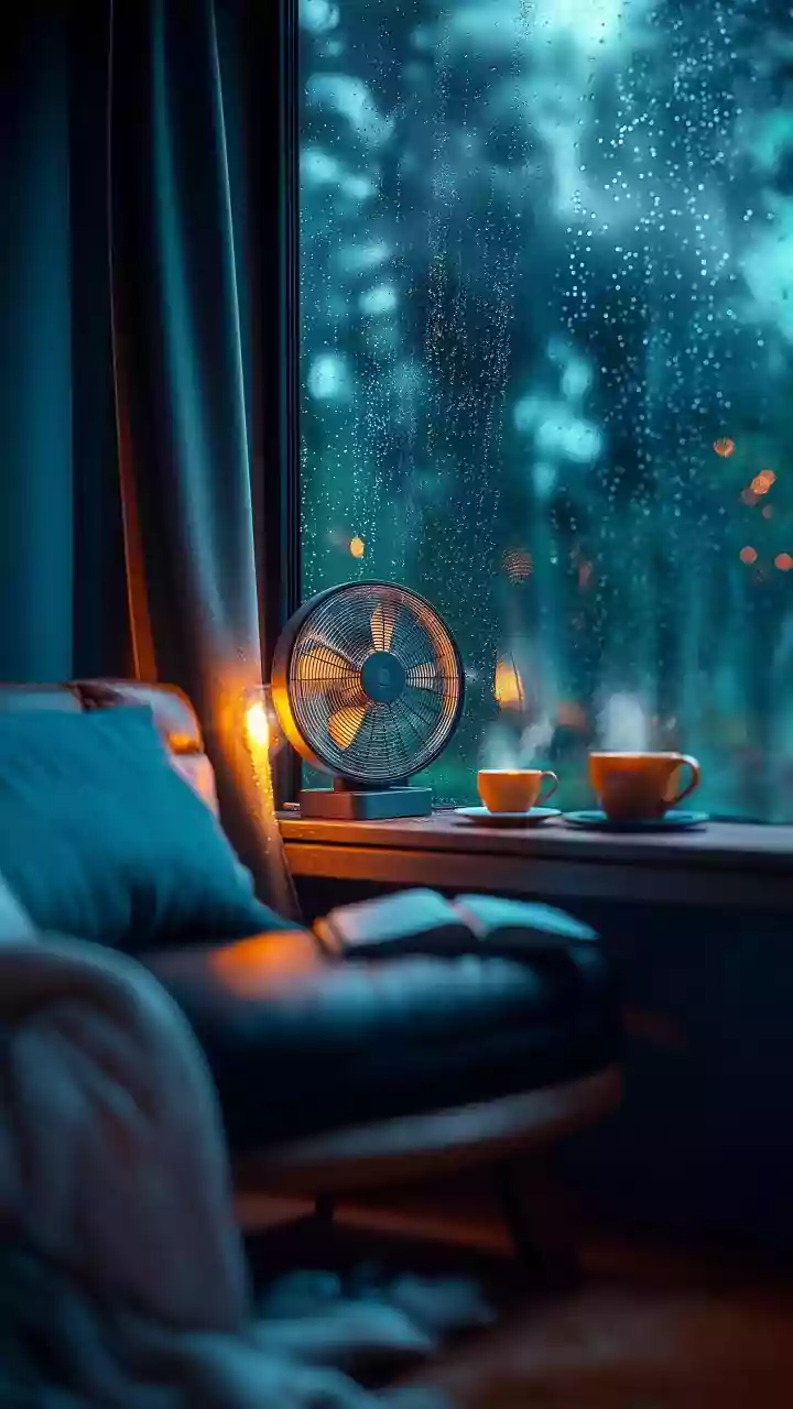 Indoor warmth, outside chill – evening contrast