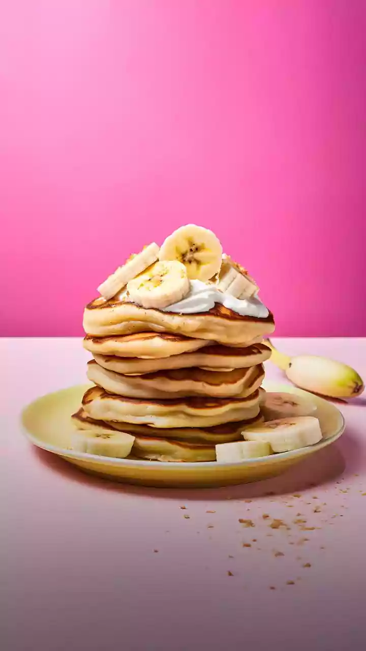 Panqueca de banana do Chay Suede