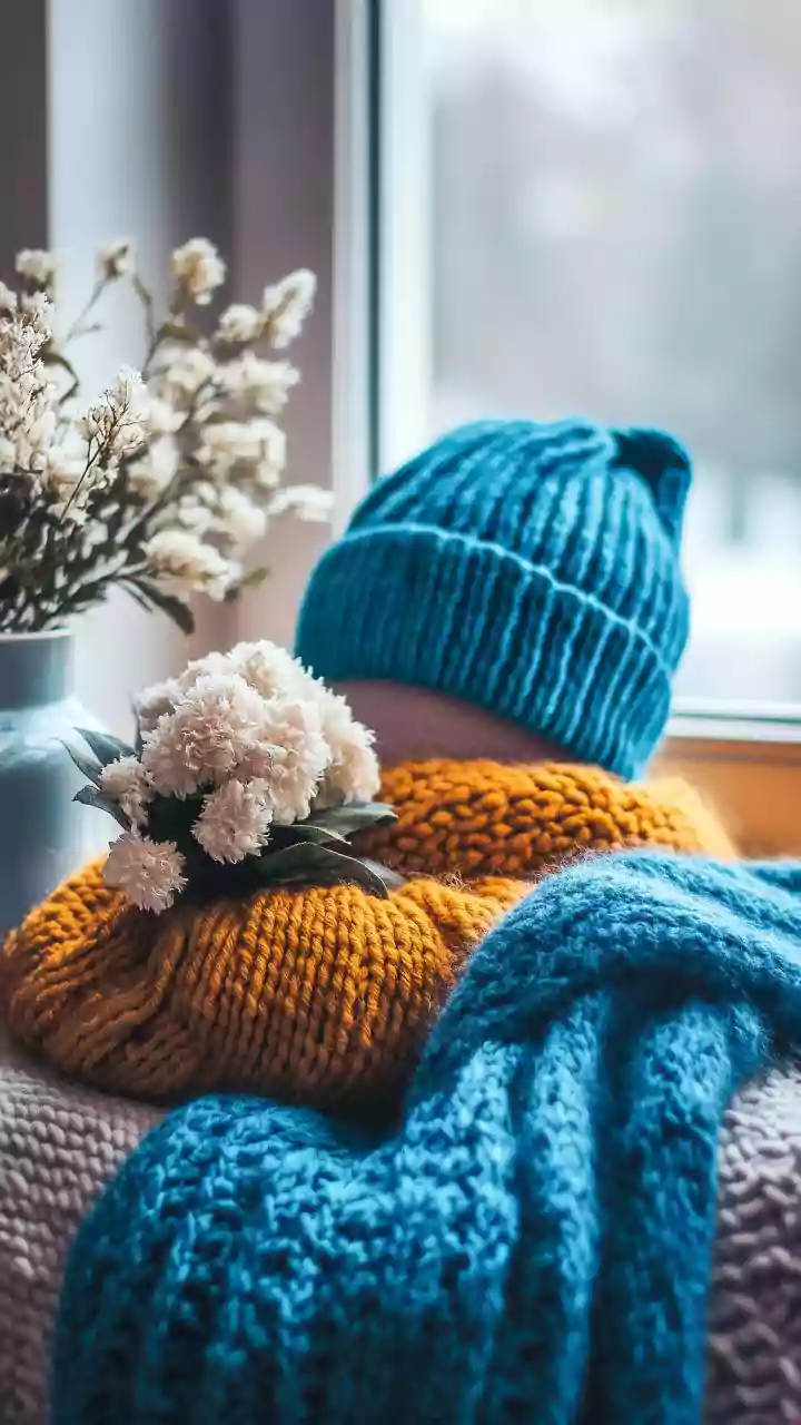 Cold wave grips central, north India while southern states prepare for days of heavy rainfall.