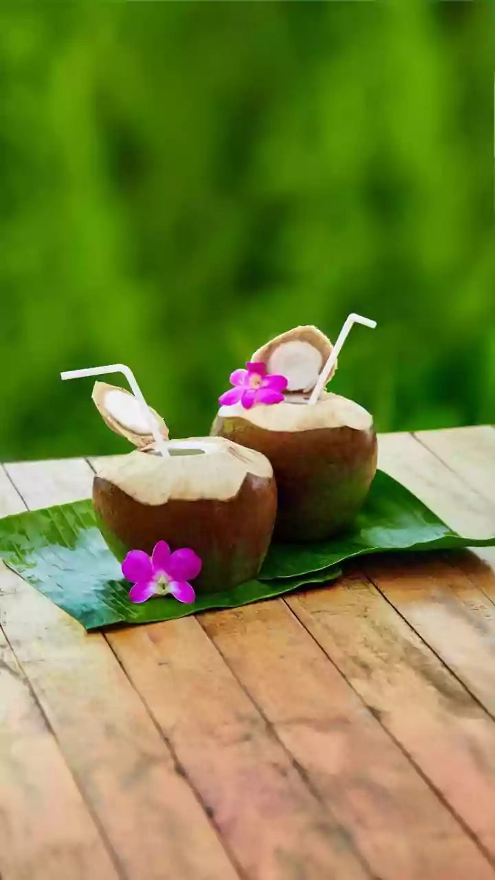 Power humid workout sessions with electrolyte rich drinks made from coconut water