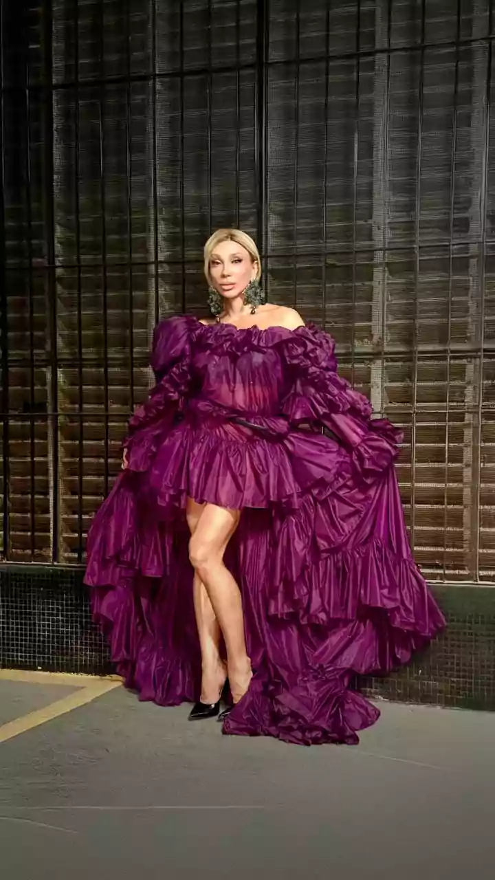 Maya Massafera surge com vestido caríssimo que já foi usado por Beyoncé. Saiba o valor