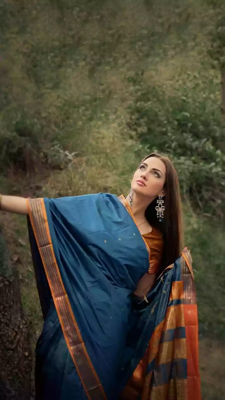 Upcycle vintage silk sarees to create modern co ord sets for festive wear