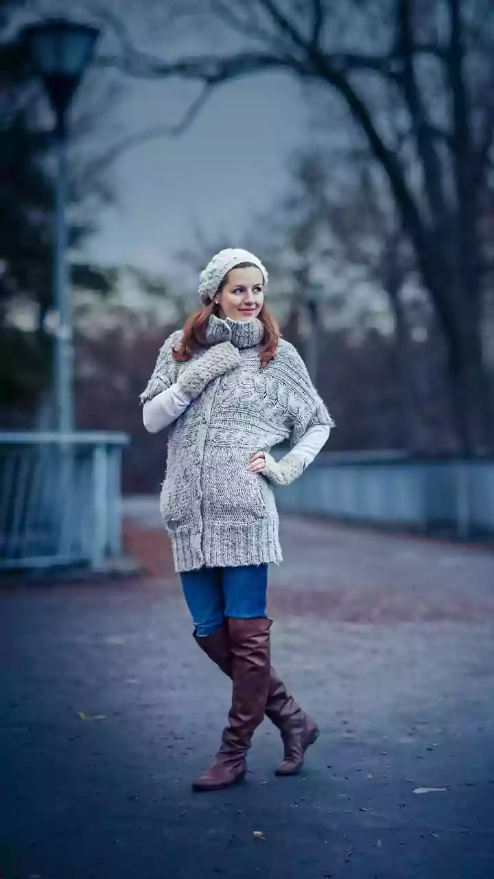 Redefine your winter style with oversized vests