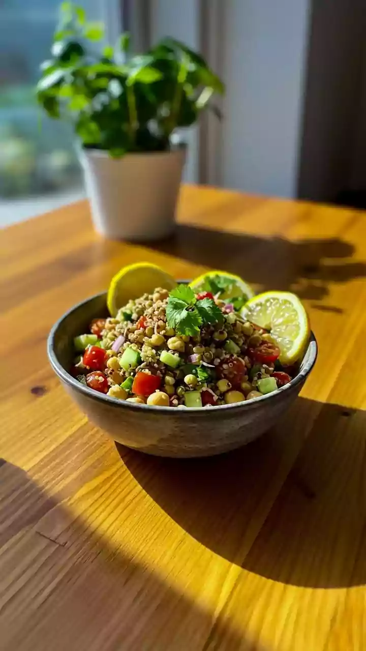 Vegetarians enhance muscle recovery by combining whole grains and legumes in daily meals