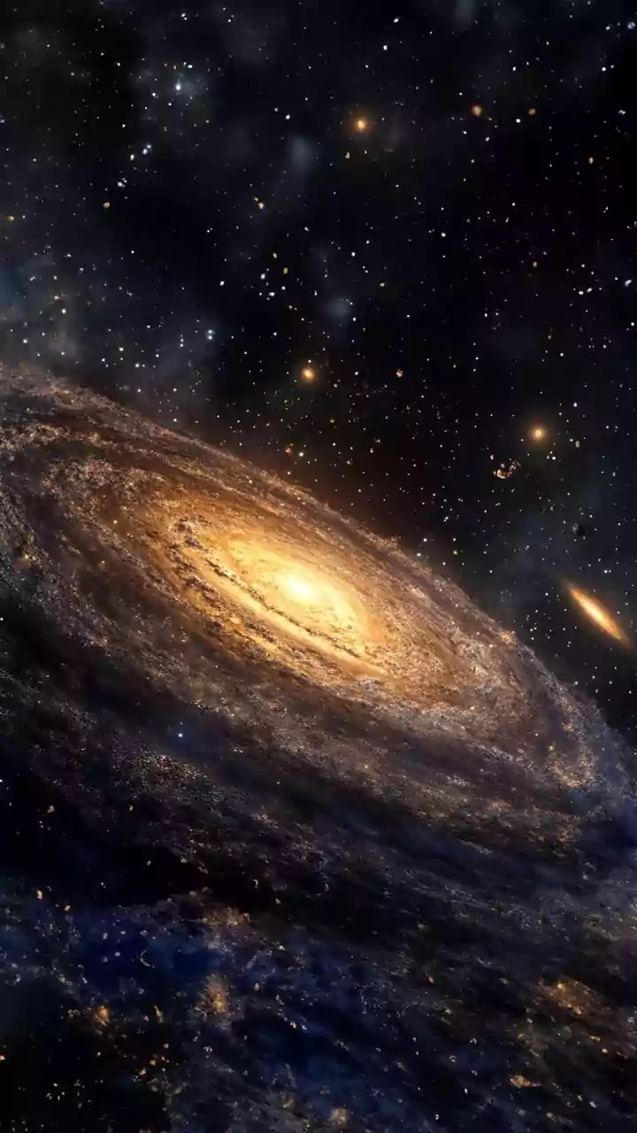 The Stars Glowing In Night Sky Left Radiance Centuries Ago