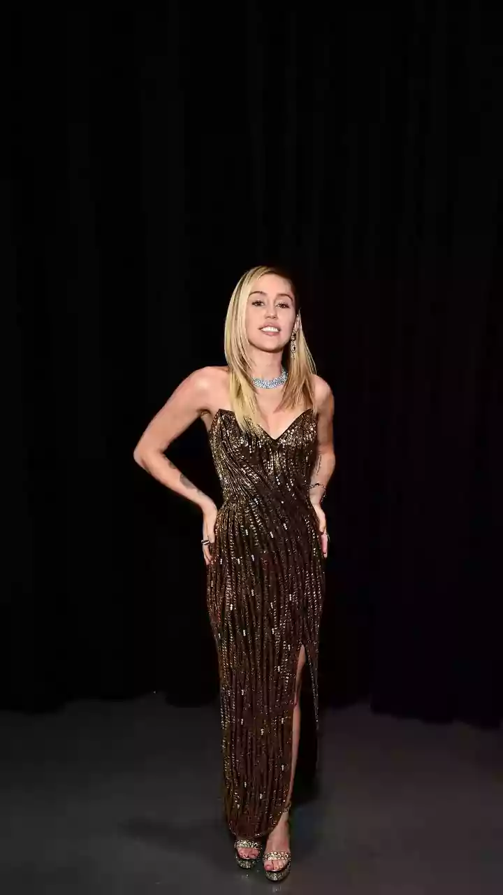 Miley Cyrus Trades Glam For Power Dressing In Celine And Giant Brooch At Grammy 2026