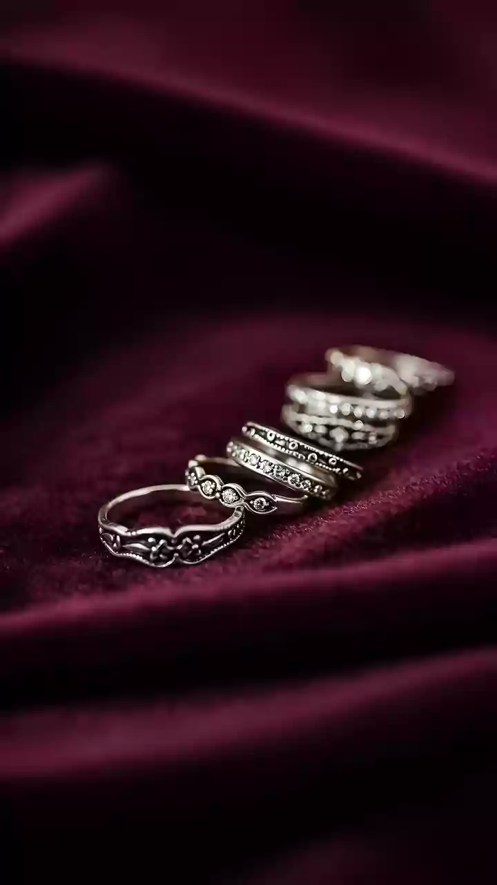 Sparkling Silver: Elegant Rings for Her