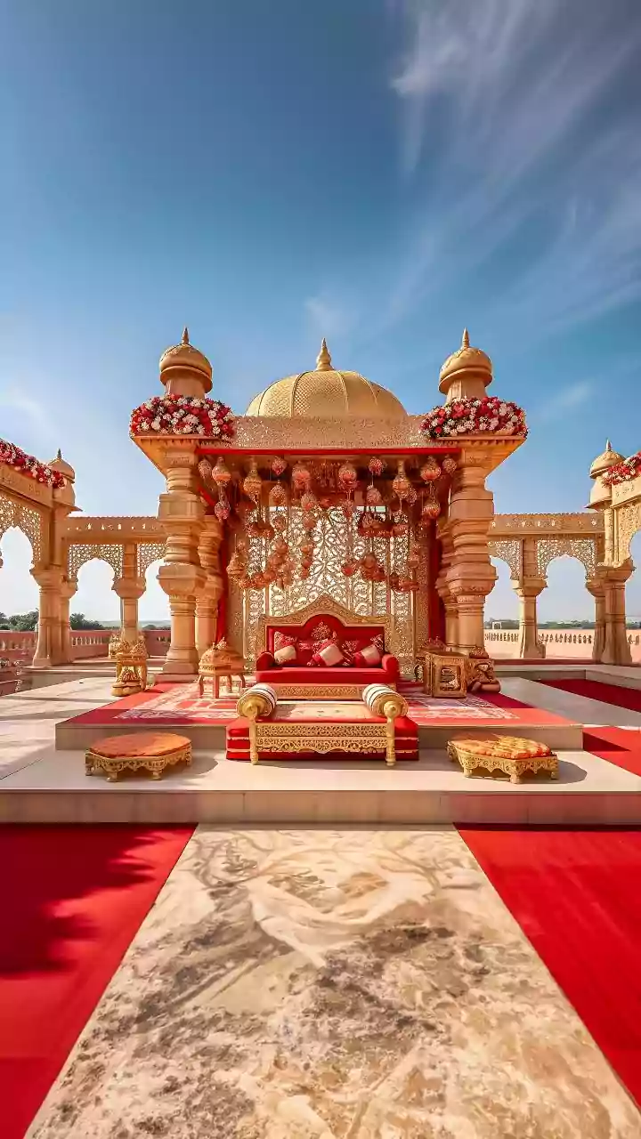 The heat can’t stop the glam—Indian weddings stay extra under the summer sun!