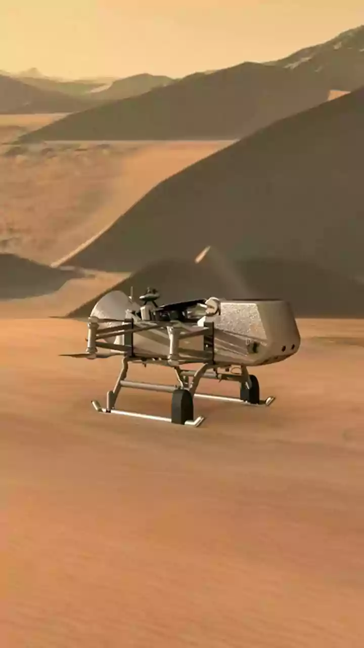 Beyond a helicopter flying on another world, NASA's Dragonfly Rotorcraft highlights mission design under extreme cold and long travel times