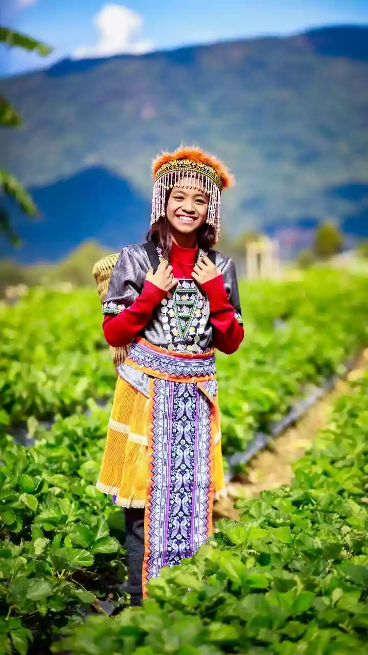 Traditional Sikkimese Costume Trends Flood Modern Cultural Fashion Feeds