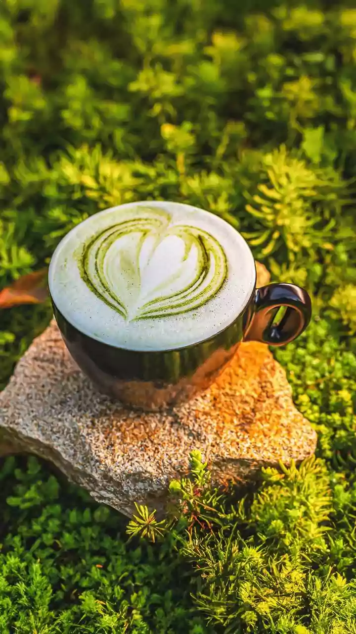 Dirty matcha combines matcha with an espresso shot Works Best As A Story About The drink layers tea bitterness coffee intensity and milk