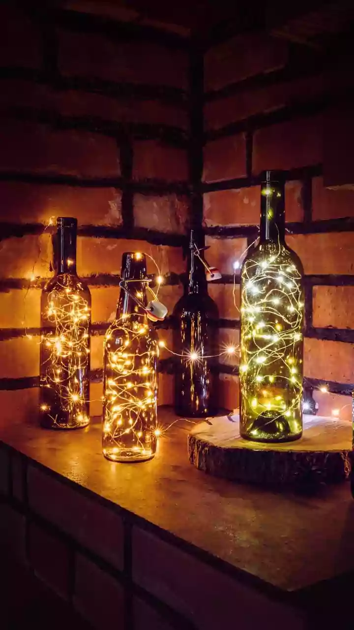 Create Cozy Balcony Evening Spaces Easily Using Fairy Lights Clay Diyas And Lanterns Today