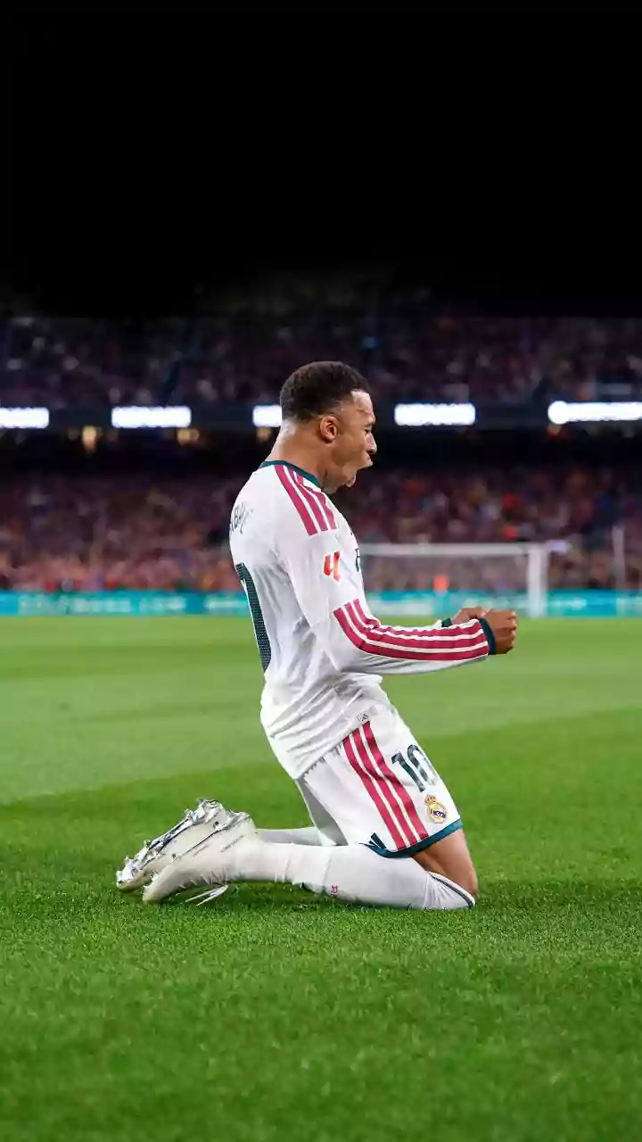 Kylian Mbappe hits 100th Real Madrid Goal as Madrid beat Barcelona in El Clasico