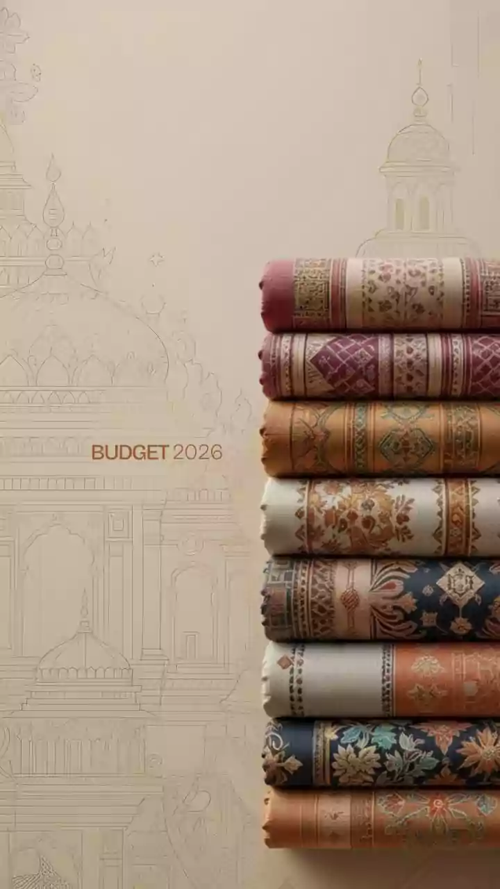 Union Budget 2026: Nirmala Sitharaman Dons Kancheevaram Silk Saree In Nod To Tamil Nadu