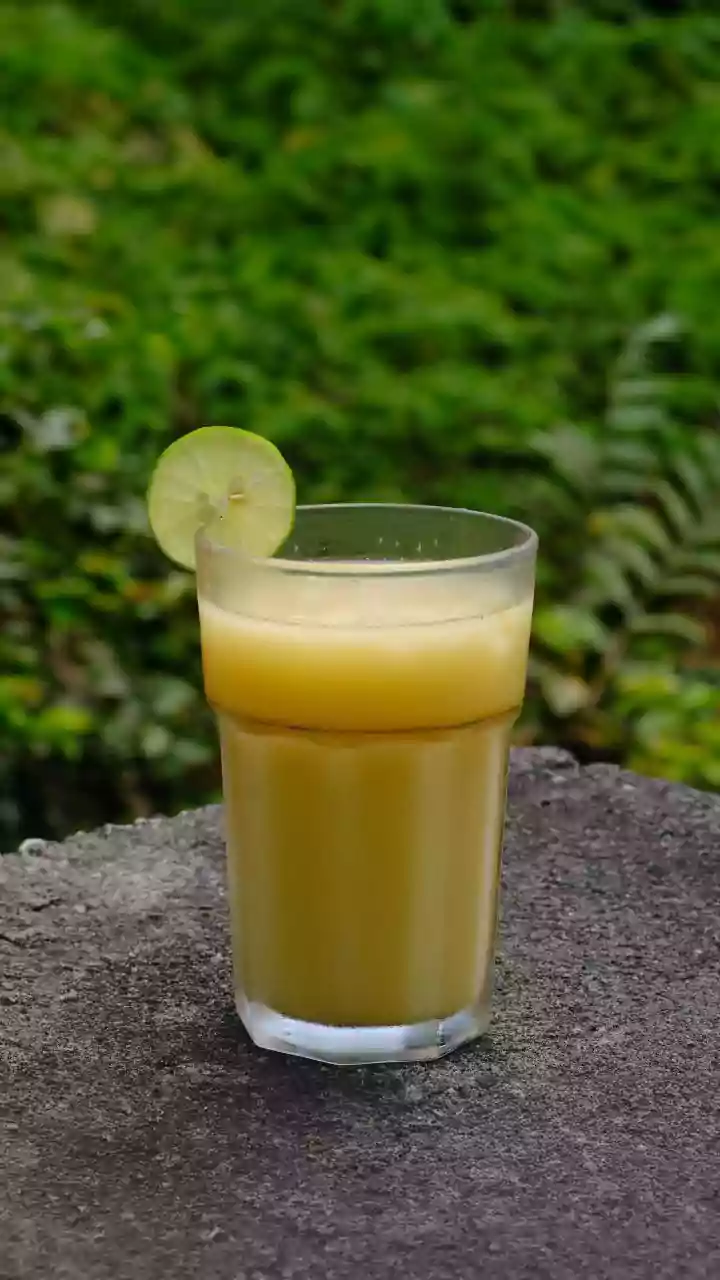 Traditional Indian fruits kokum and jamun power refreshing low sugar cold steeped mocktails