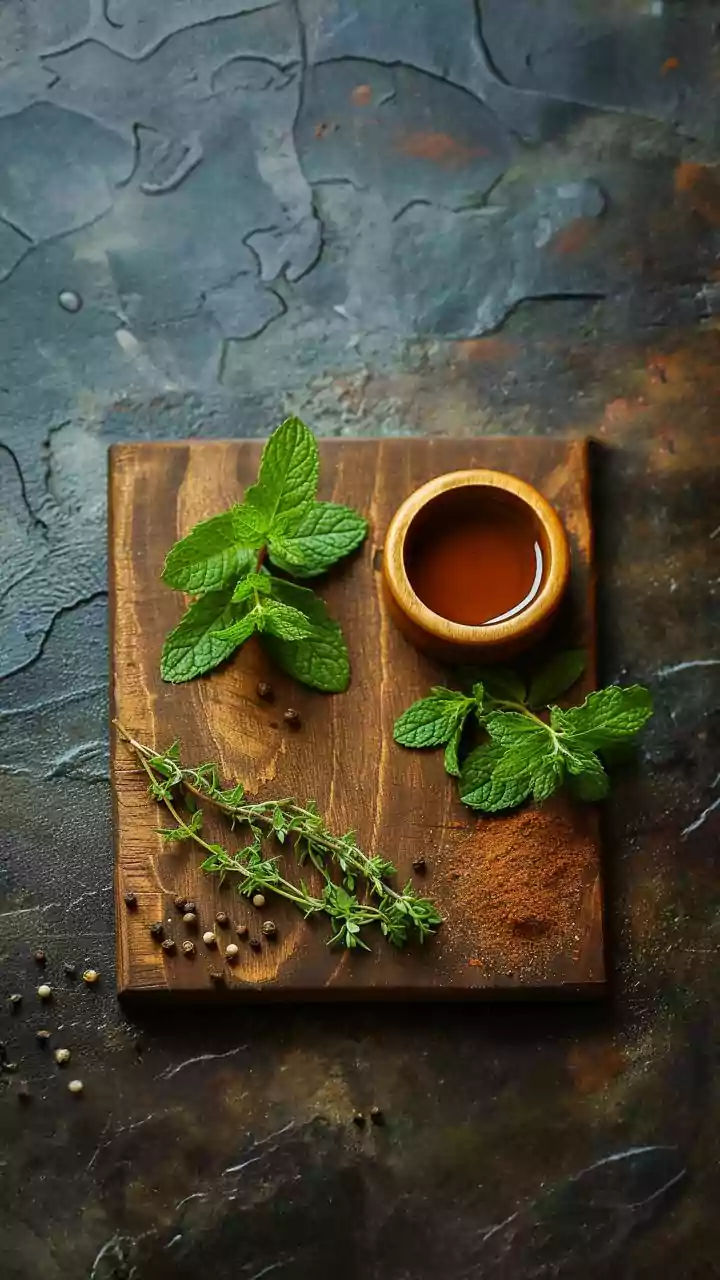 Transform leftover mint and coriander stems into rich zero waste cooking oils