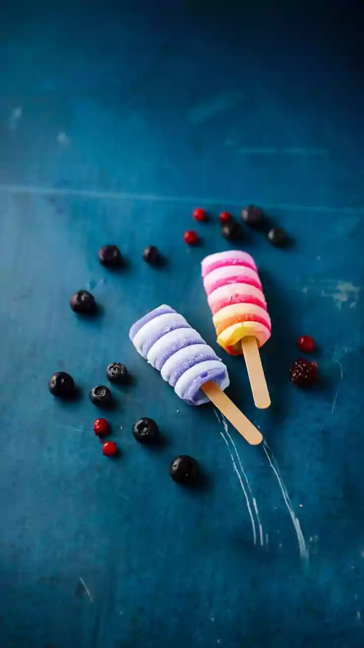 Cool Down With Healthy Dairy-Free Frozen Jamun Yogurt Pops