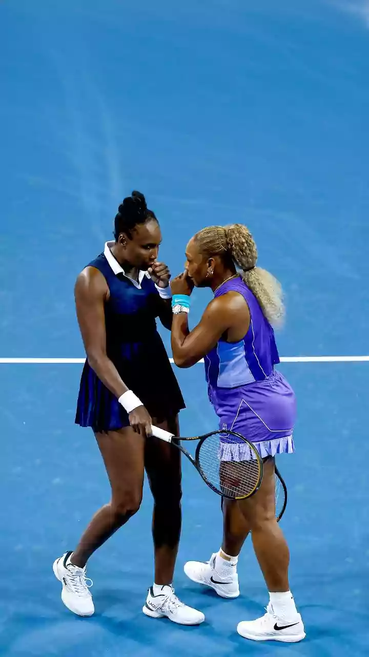 Serena and Venus Williams' long-awaited reunion ends in defeat