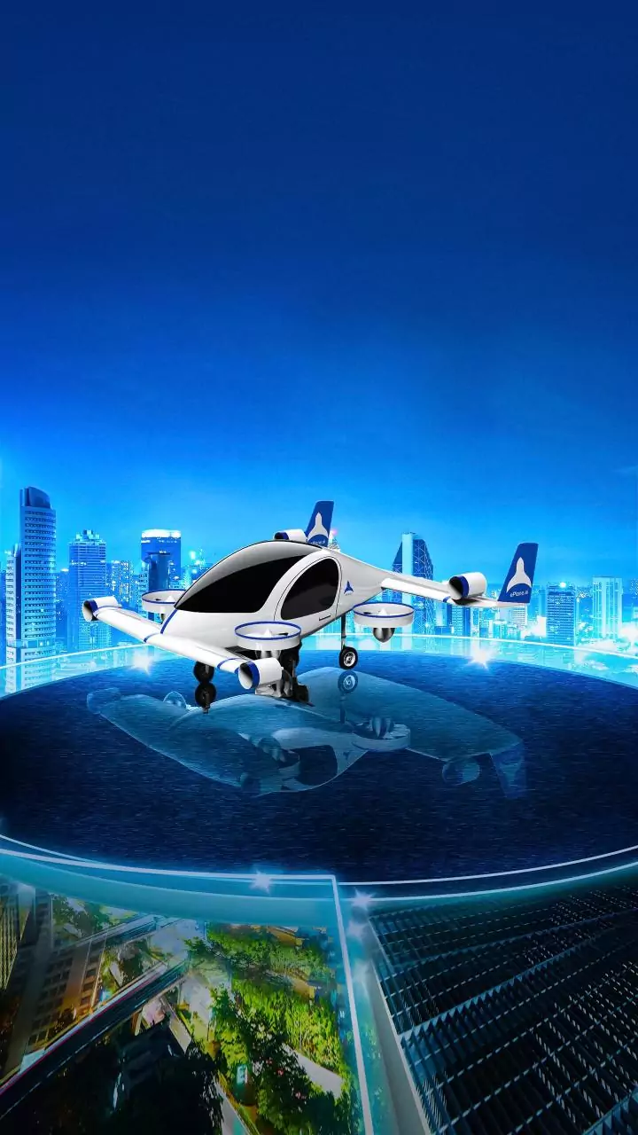 India's 1st electric air taxi revealed at AI summit
