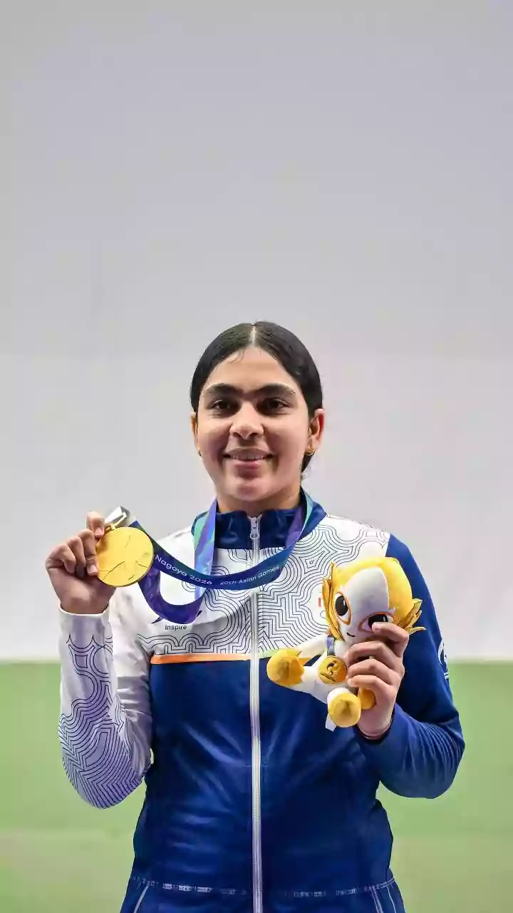 Asian Games 2026: Kamaljeet, Suruchi clinch gold medal in 10m air pistol mixed team event