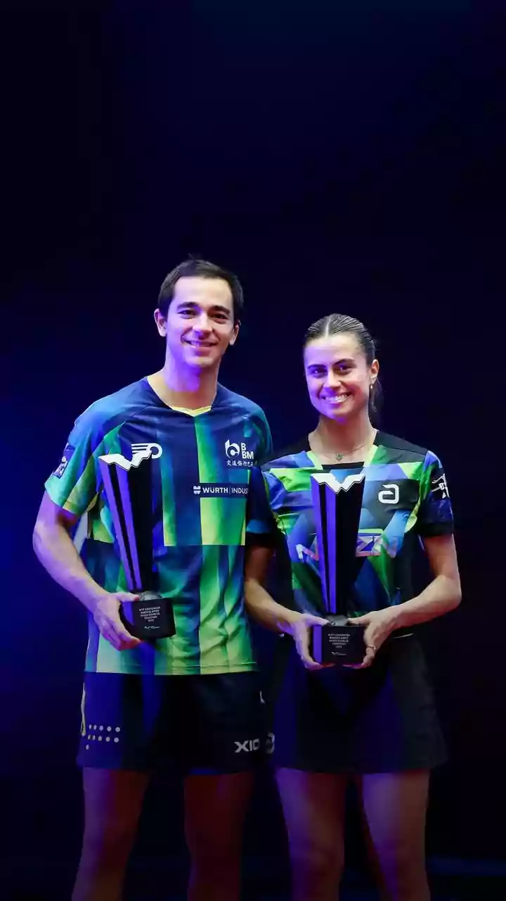 Hugo Calderano e Bruna Takahashi ficam com o vice em São José dos Campos