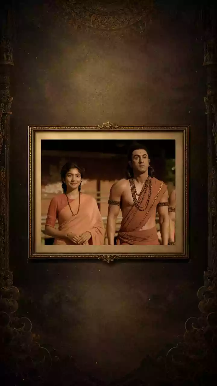 Ramayana New Poster: Ranbir Kapoor, Sai Pallavi's Glimpse As Siya Ram Unveiled On Ganesh Chaturthi