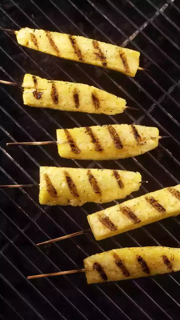 Grilled pineapple: A sweet treat with a smoky twist