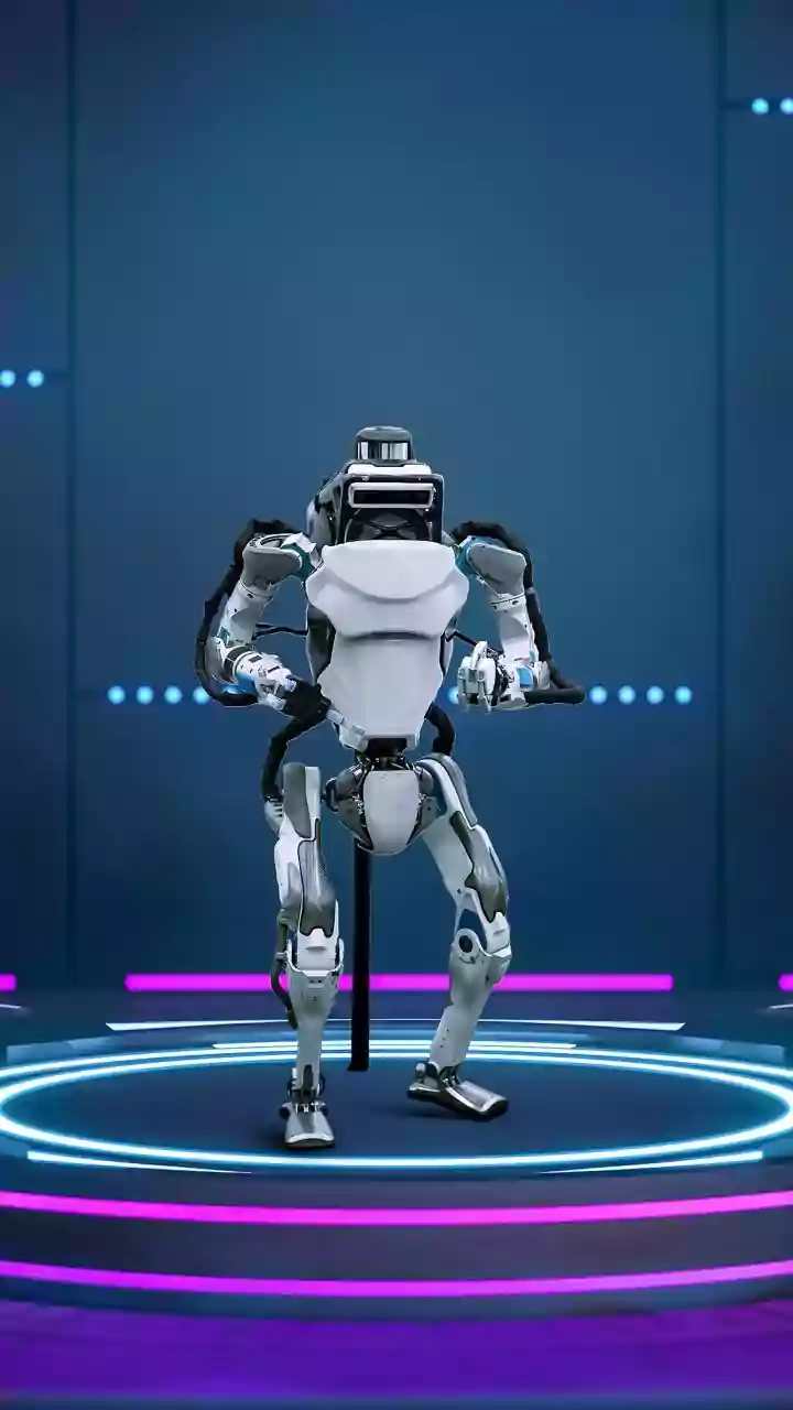 Humanoid robot falls over while standing still at tech show