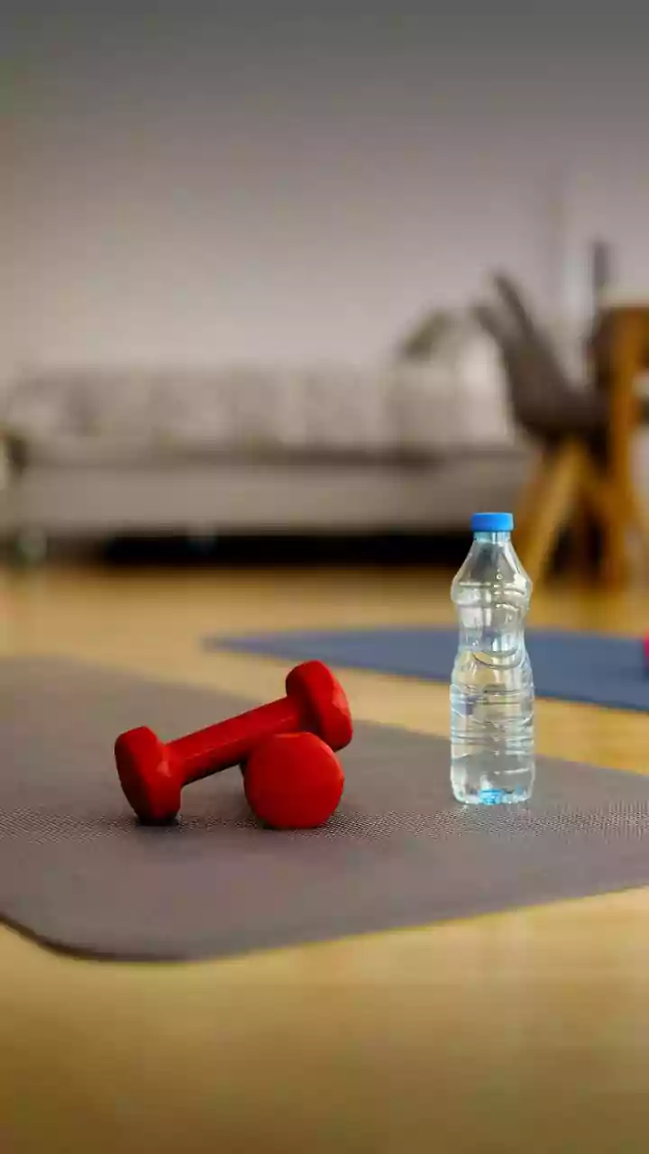 Water bottle workouts are best for getting fit at home
