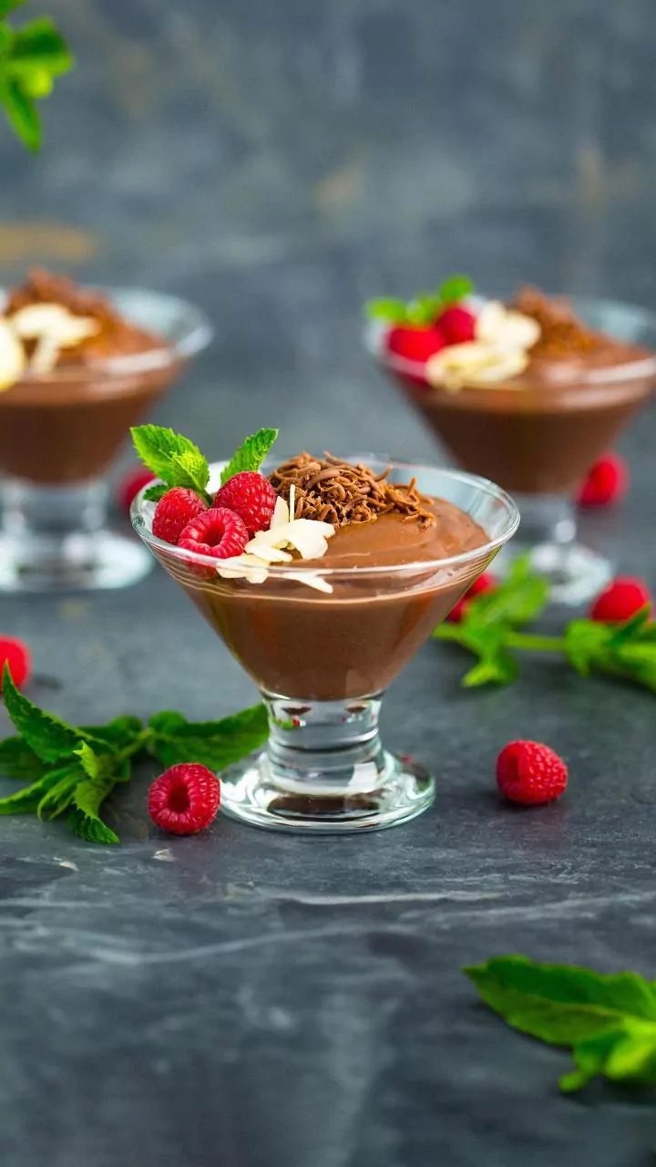 Pudim proteico cremoso: a sobremesa de chocolate prática