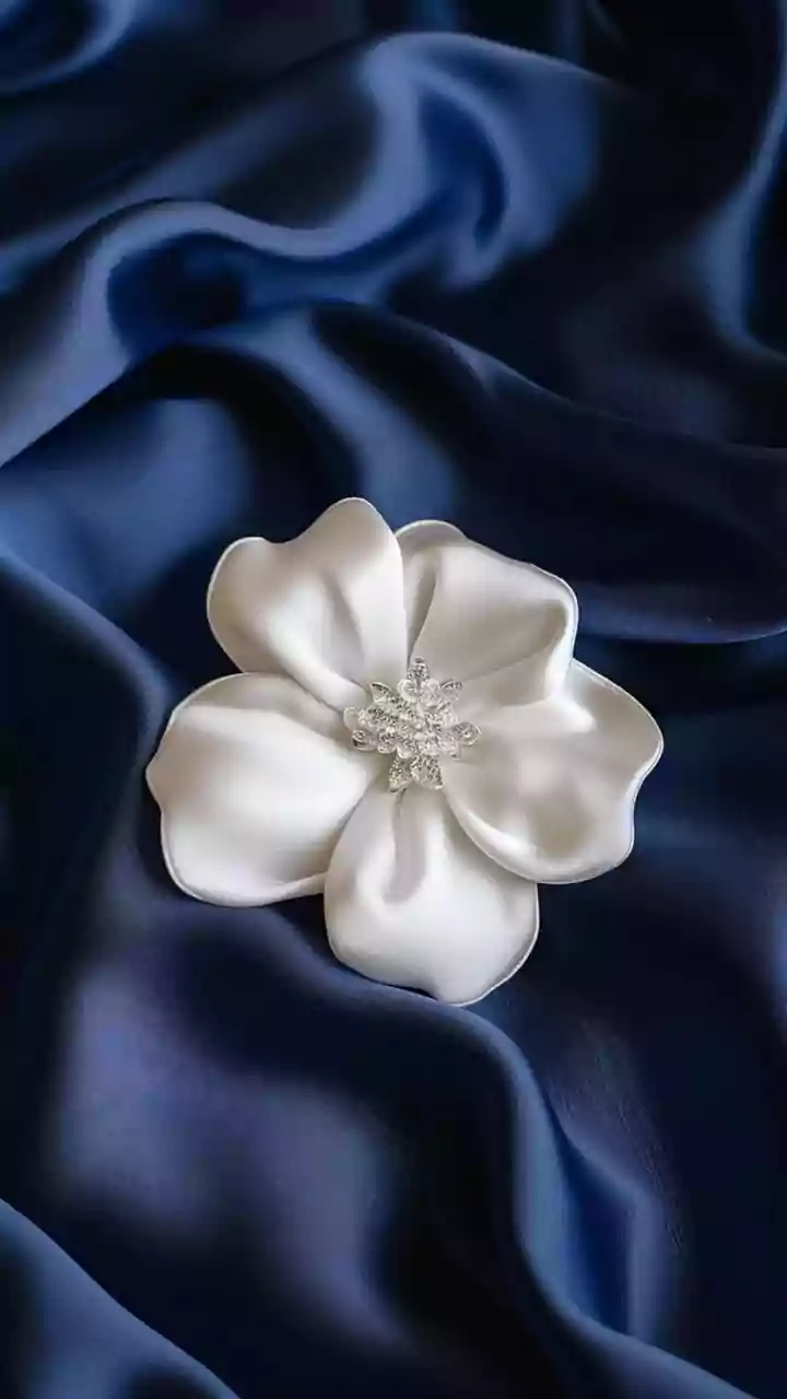 Every plain winter coat needs a vintage brooch