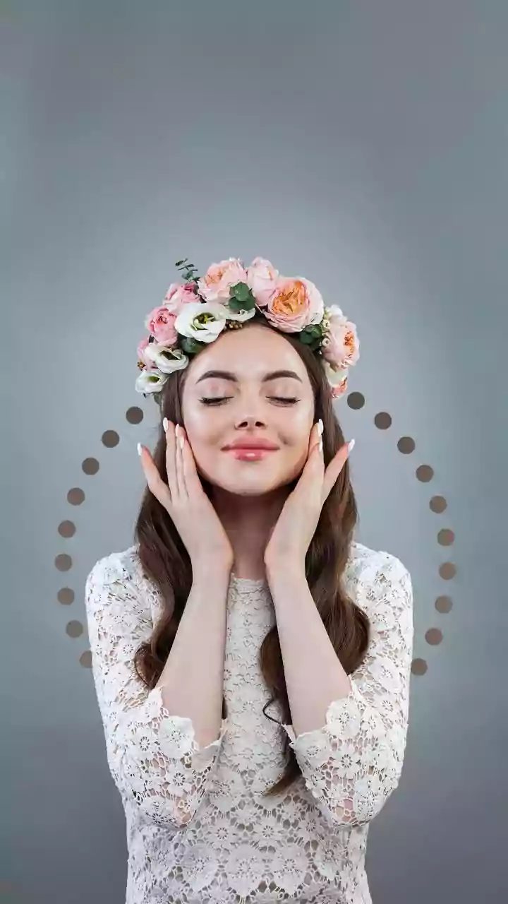 Placement Matters More Than Quantity In A Floral Hairstyle