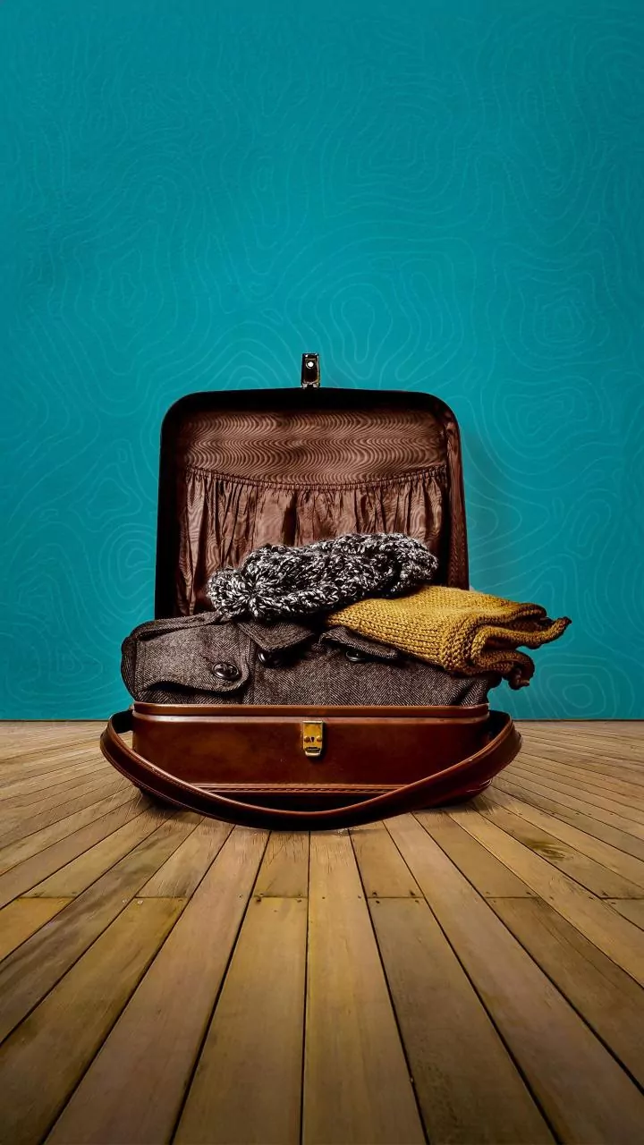 Vacuum compression pouches save luggage space on humid beach weekend getaways