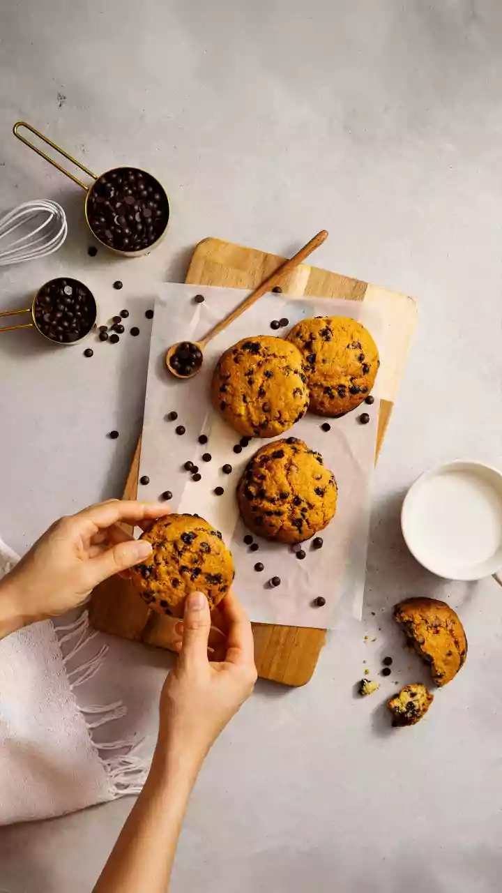 Cookie para uma pessoa só feito na aifryer ou no forno