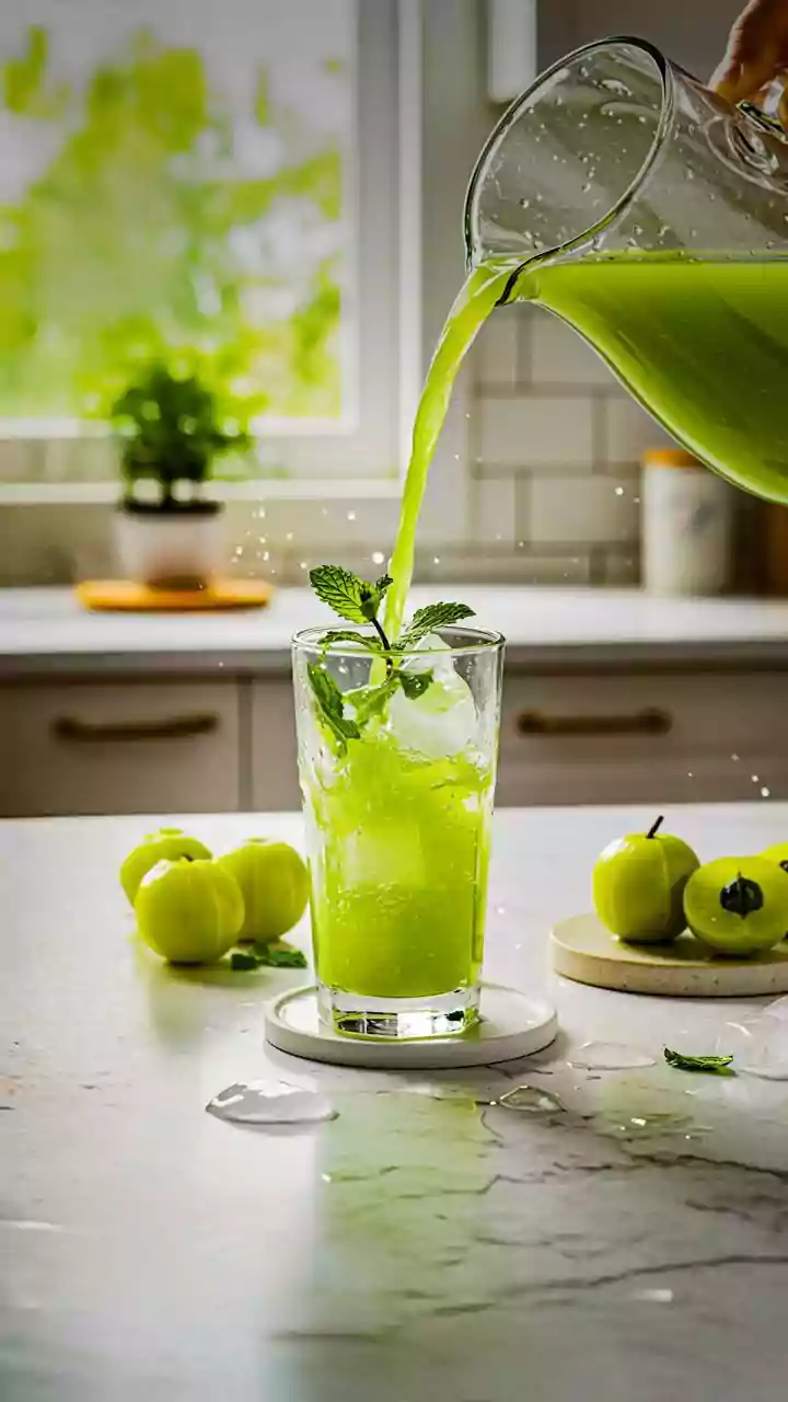 This Kokum Green Tea Mocktail Is Ruling Cooking Reels Now
