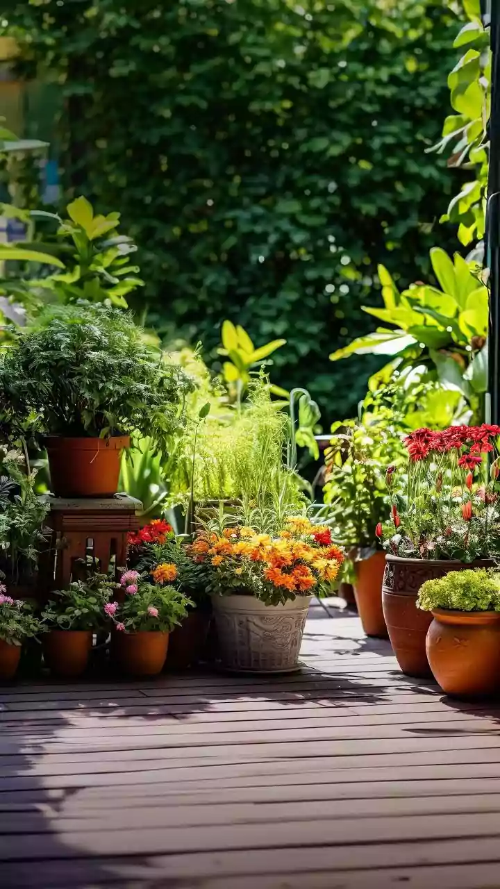 Annual Flowers Are The Easy Balcony Glow-Up