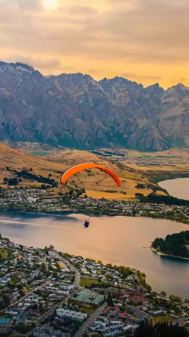 Parachuting over a volcanic crater is one epic adventure!