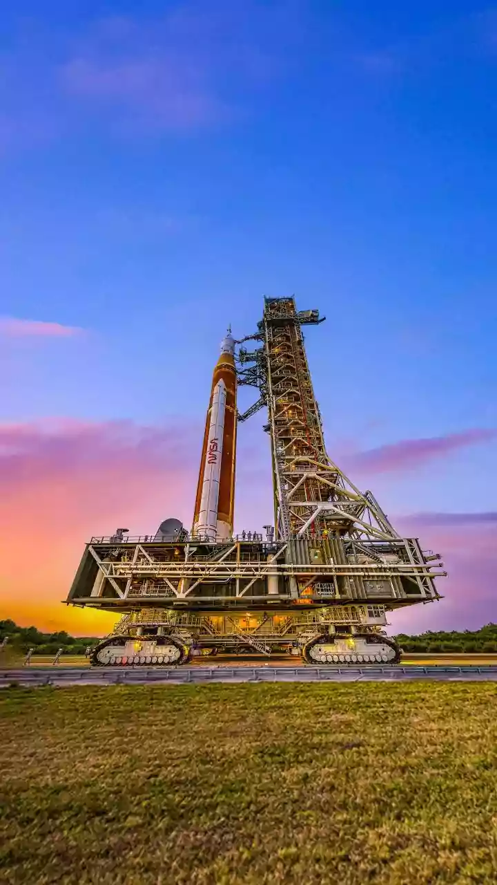 NASA's Artemis II rocket heads to the launch pad