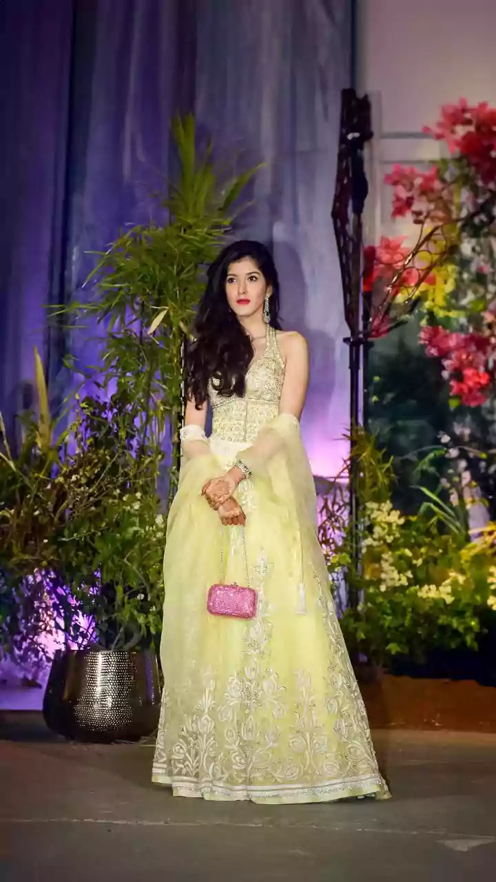 Shanaya Kapoor Steps Out In Rs 7 Lakh Anita Dongre Lehenga That Celebrates Pichhwai Art