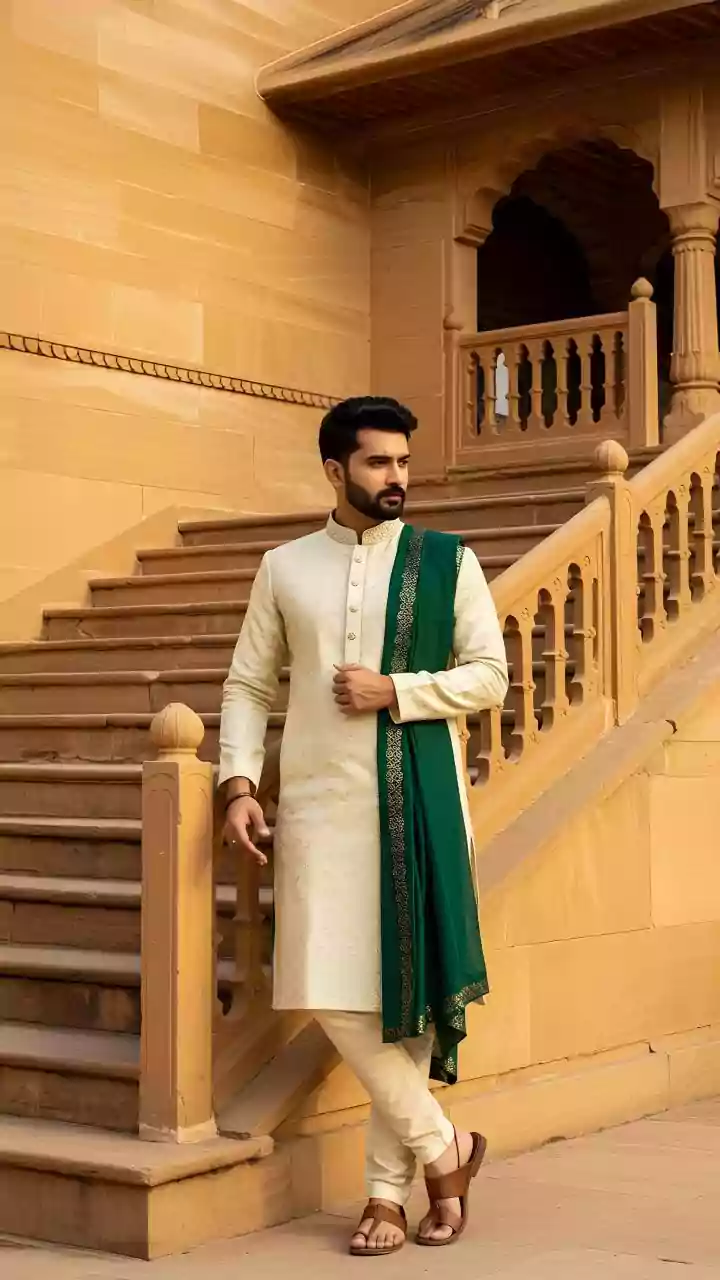 Upgrade Your Festive Look With Lightweight Handwoven Earthy Pastel Kurtas