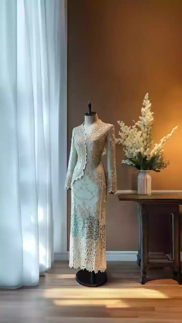 7 Penampilan Amanda Zahra Menikah dengan Adli, Pakai Kebaya Modern