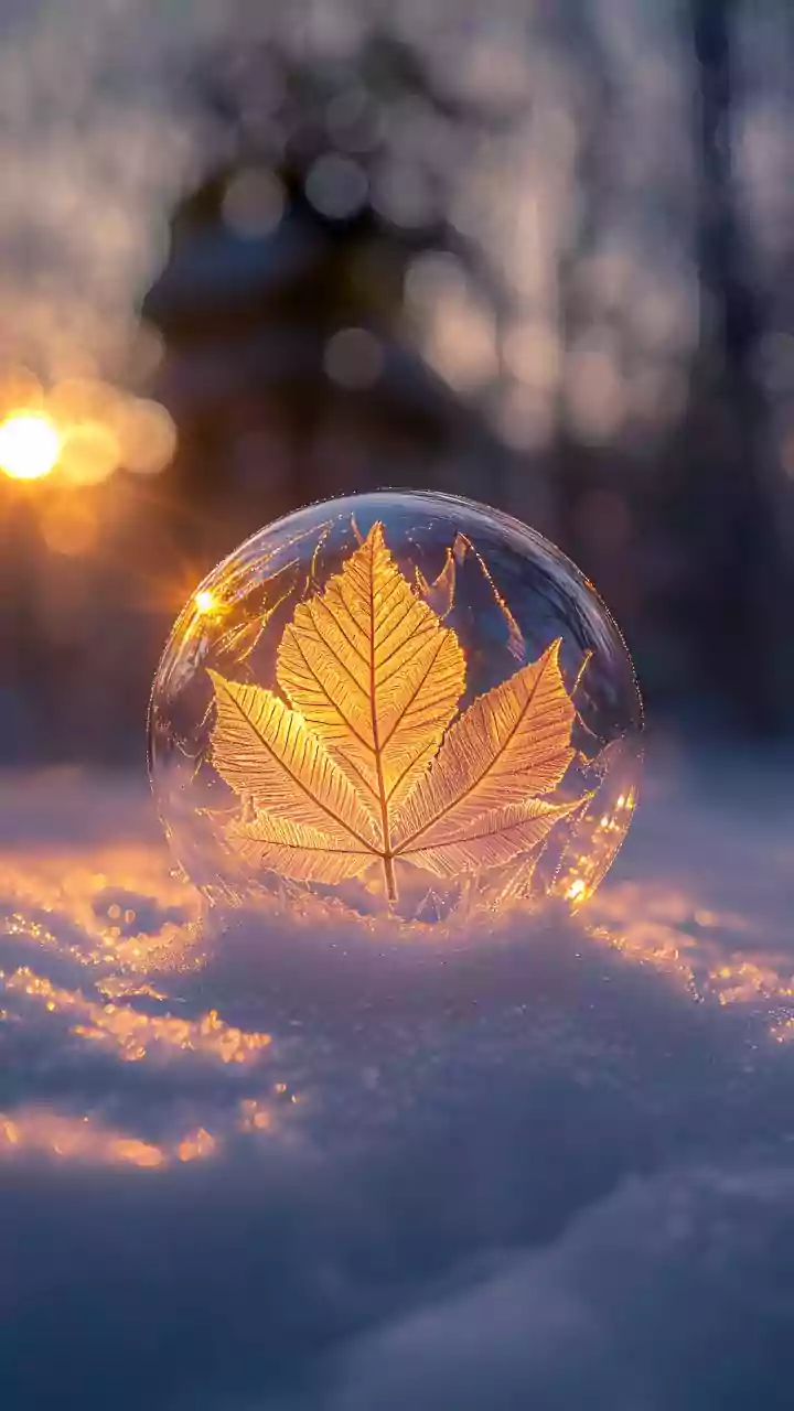 Why winter sunlight looks pale and softly filtered