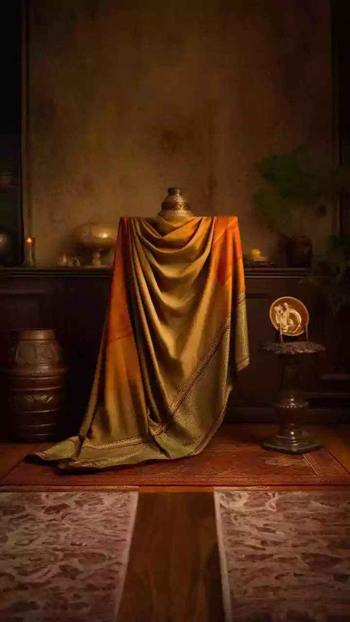 Maharani's Saree: Indian Royalty's Timeless Grace