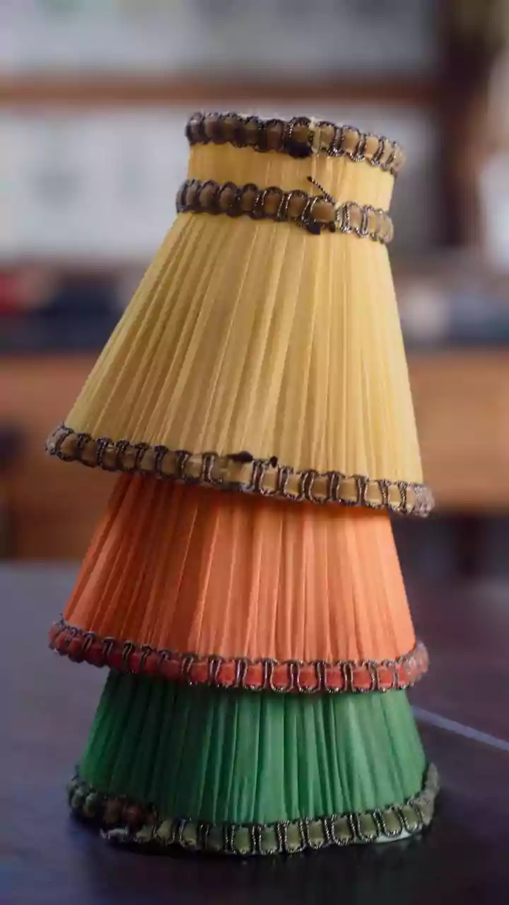 How to create fabric lampshades at home